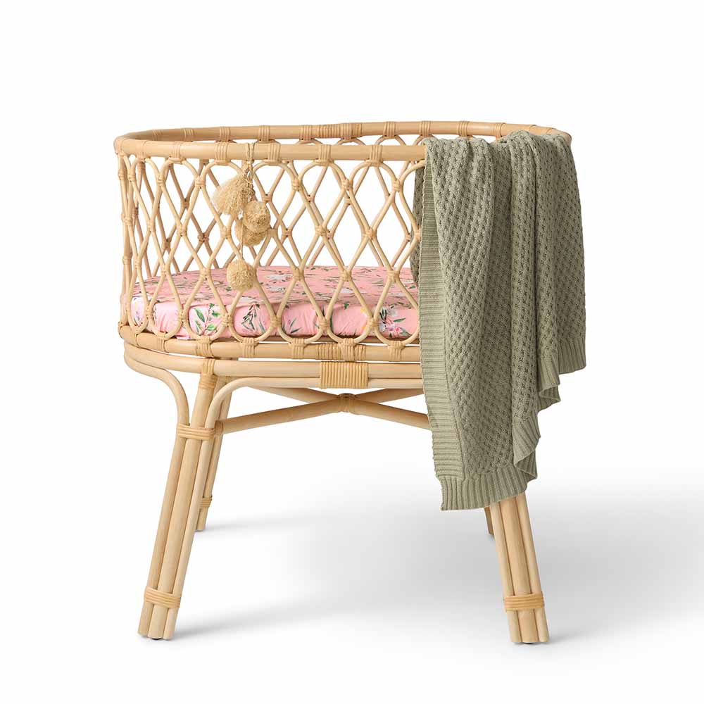 Cockatoo Organic Baby Sheet / Change Pad Cover Snuggle Hunny