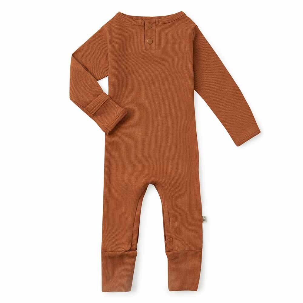 Biscuit Organic Baby Growsuit Snuggle Hunny