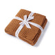 Bronze Diamond Knit Organic Baby Blanket - Thumbnail 2