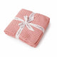 Rosa Diamond Knit Organic Baby Blanket - Thumbnail 2