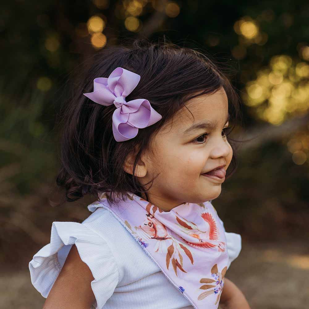 Lilac Bow Hair Clip Snuggle Hunny lilac-bow-hair-clip-snuggle-hunny