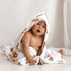 Lion Organic Hooded Baby Towel - Thumbnail 1