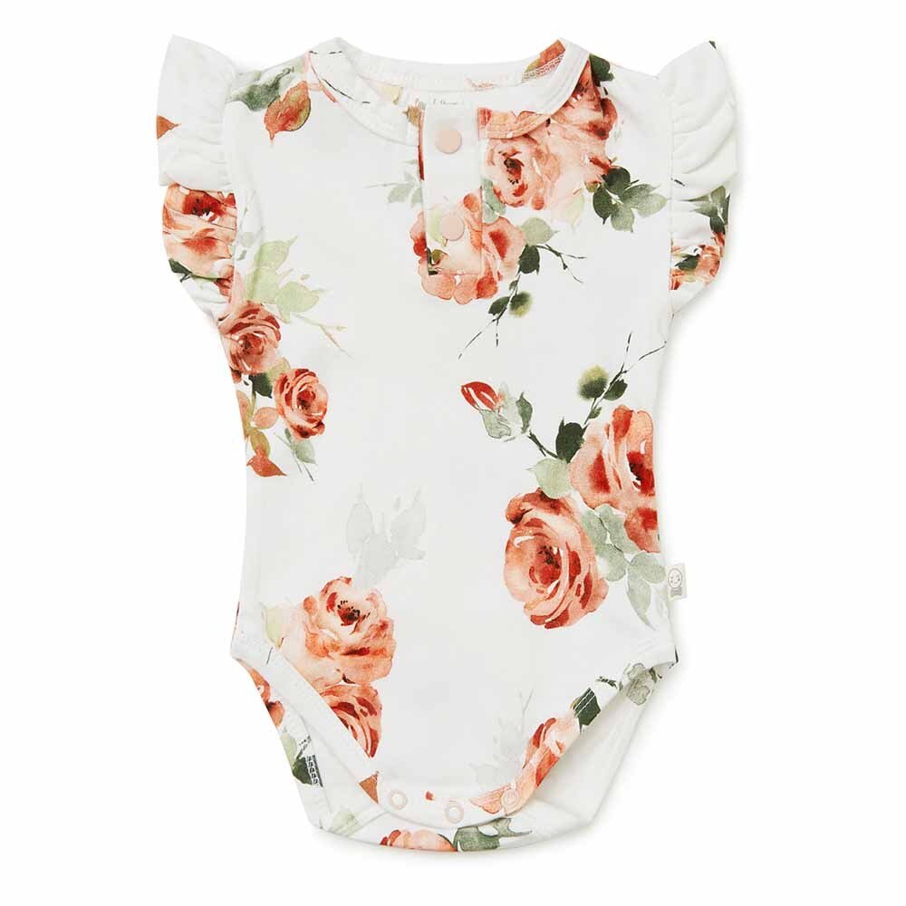 Rose Short Sleeve Bodysuit
