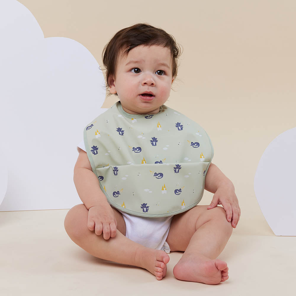 BABIES BIB AND BEANIE SET HEART OF A DRAGON main image 1