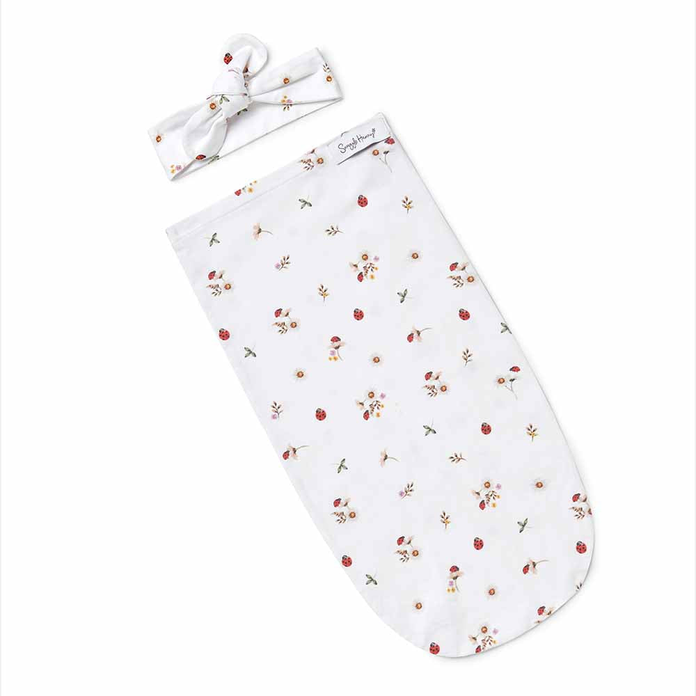 Ladybug Snuggle Swaddle Birth Announcement Set Snuggle Hunny ladybug-snuggle-swaddle-birth-announcement-set-snuggle-hunny