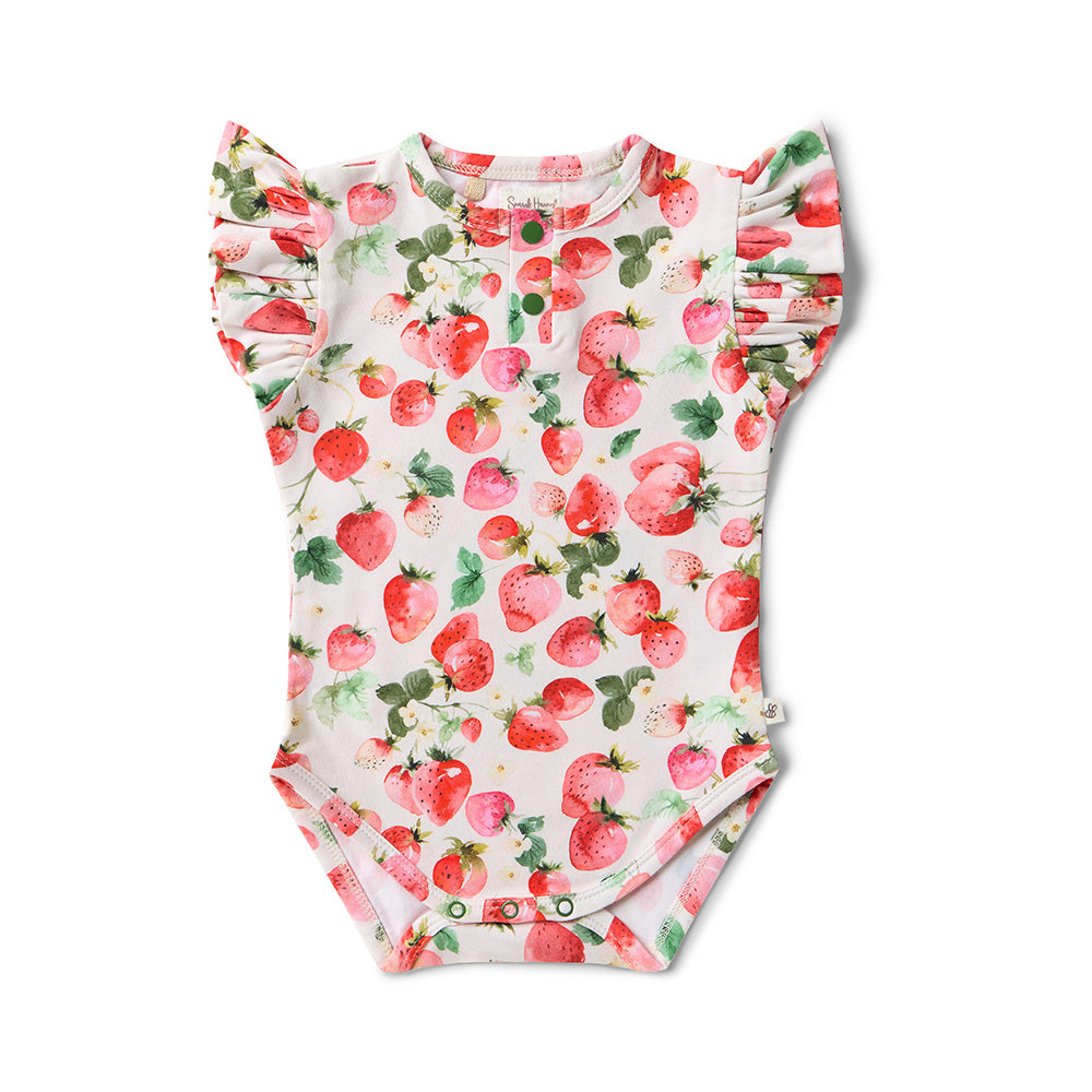 Garden Friends Short Sleeve Organic Bodysuit