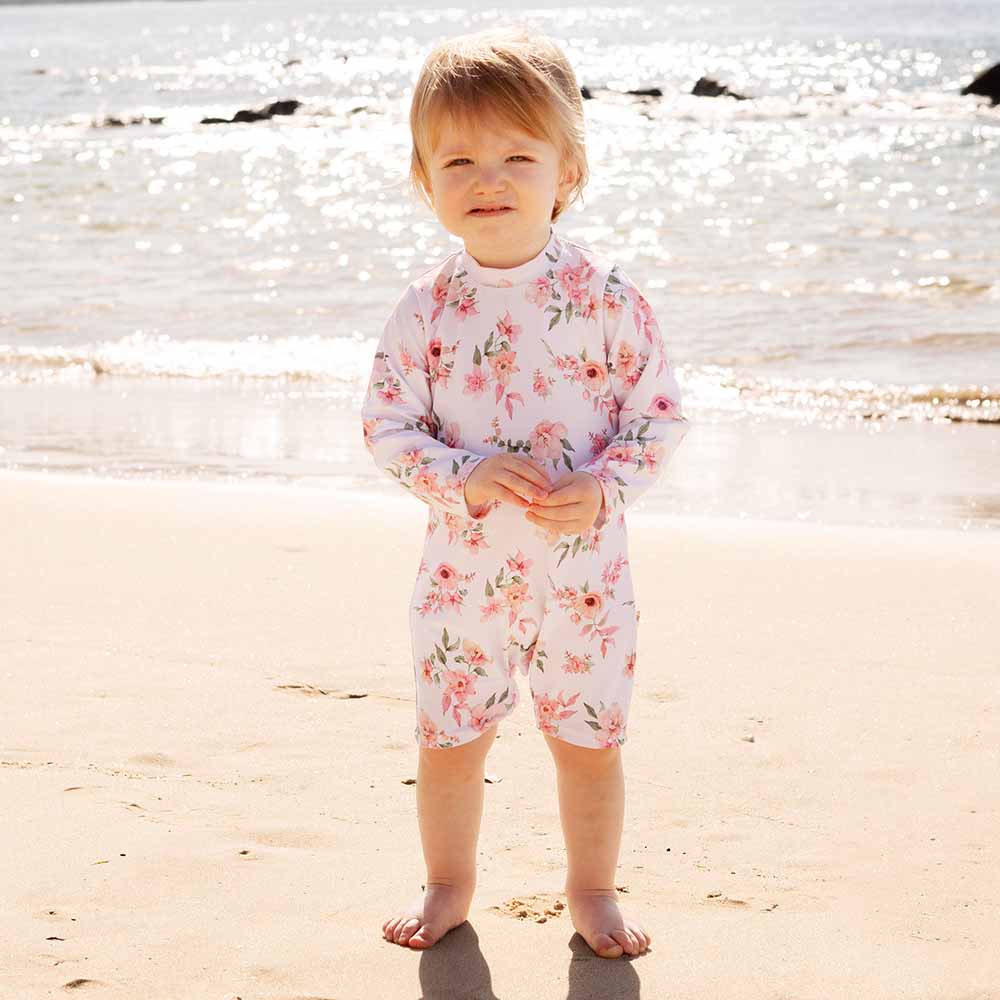 Camille Baby & Toddler Swim Onesie Snuggle Hunny