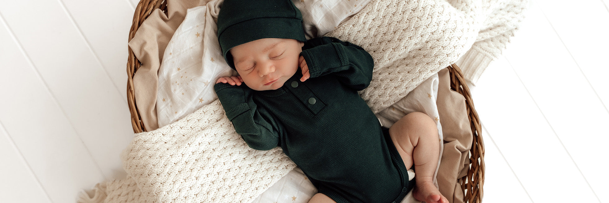 Emerald Organic Cotton Rib