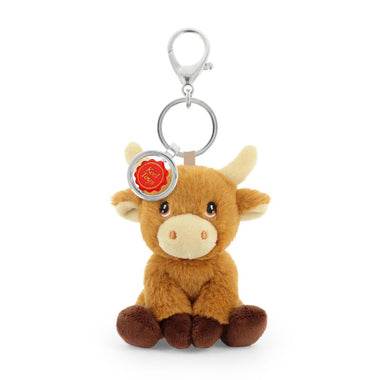 Keeleco Highland Cow Bag Charm (12cm)