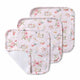 Alice's Tea Party Organic Baby Towel & Wash Cloth Set - Thumbnail 5