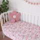 Cherry Blossom Organic Fitted Cot Sheet - Thumbnail 6