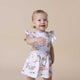 Farm Short Sleeve Organic Dress - Thumbnail 4