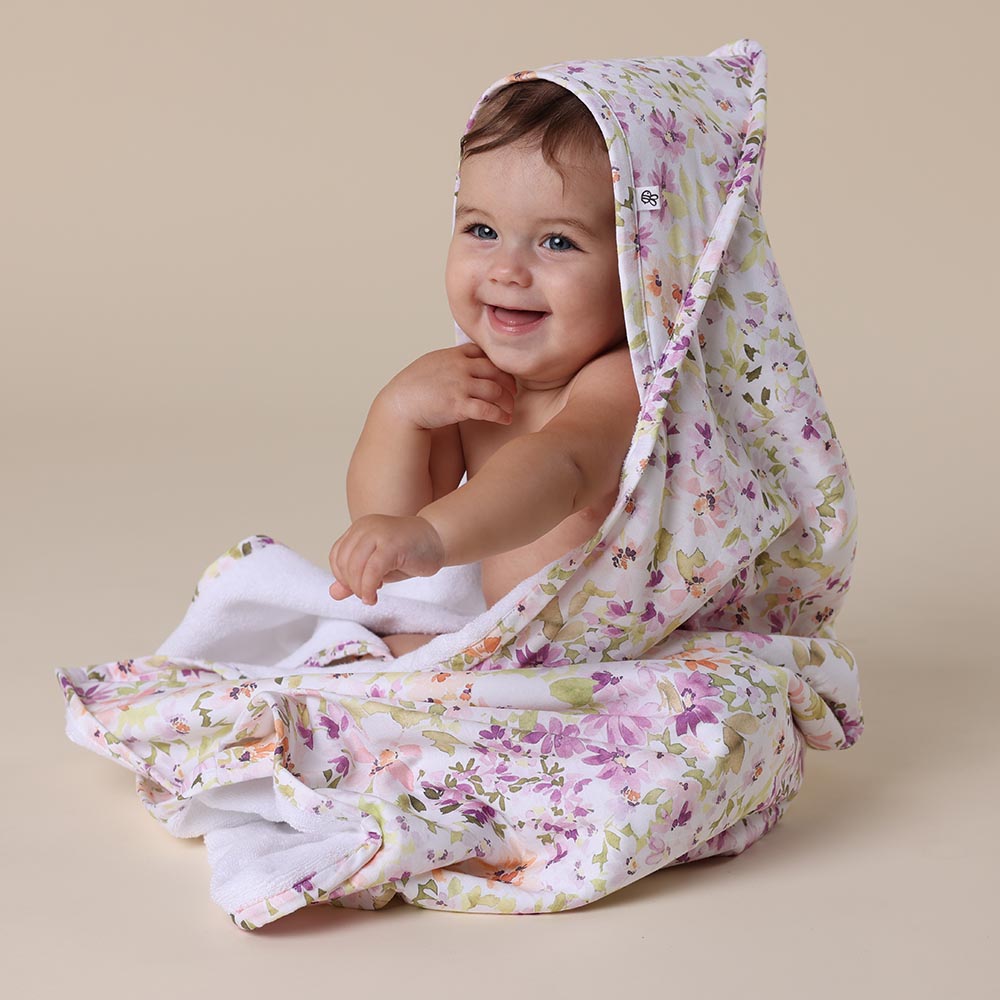 Isla Organic Hooded Baby Towel - View 3