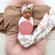 Camille Jersey Wrap Birth Announcement Set - Thumbnail 1