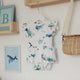 Ocean Short Sleeve Organic Dress - Thumbnail 13