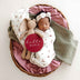 Ladybug Jersey Wrap Birth Announcement Set-Snuggle Hunny