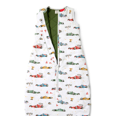 Little Racers Organic Sleeping Bag 2.5 TOG | Snuggle Hunny