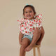Strawberry Frill Snuggle Bib - Thumbnail 5