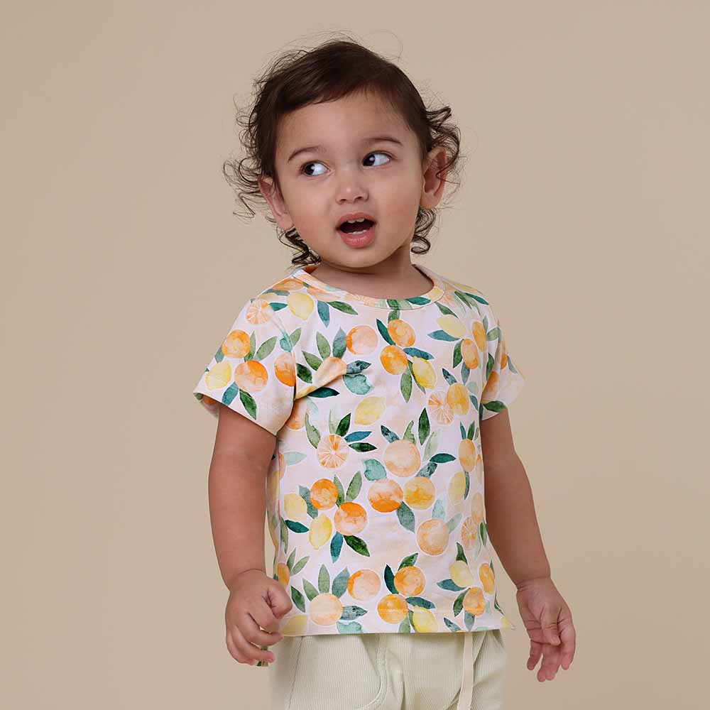 Sunny Citrus Organic T-Shirt - View 1