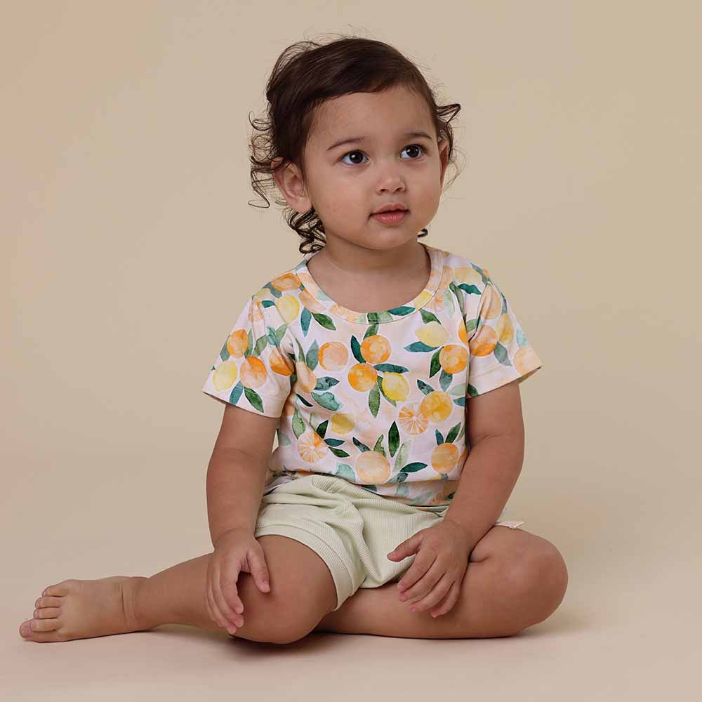 Sunny Citrus Organic T-Shirt - View 7