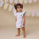 White Rabbit Short Sleeve Organic Dress - Thumbnail 5