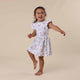 White Rabbit Short Sleeve Organic Dress - Thumbnail 16