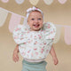 White Rabbit Frill Snuggle Bib - Thumbnail 1