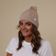 Hazelnut Organic Adult Knit Beanie - Thumbnail 4