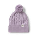 Lavender Organic Adult Knit Beanie - Thumbnail 2