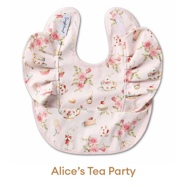 Alice's Tea Party Snuggle Bib | Snuggle Hunny