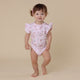 Alice’s Tea Party Short Sleeve Organic Bodysuit - Thumbnail 1