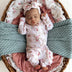 Alice's Tea Party Organic Convertible Romper | Snuggle Hunny