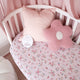 Alice’s Tea Party Organic Fitted Cot Sheet - Thumbnail 1