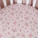 Alice’s Tea Party Organic Fitted Cot Sheet - Thumbnail 2