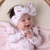 Alice's Tea Party Organic Oversized Bow | Snuggle Hunny