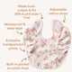 Alice’s Tea Party Frill Snuggle Bib - Thumbnail 4