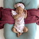 Alice’s Tea Party Short Sleeve Organic Bodysuit - Thumbnail 3