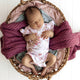 Alice’s Tea Party Short Sleeve Organic Bodysuit - Thumbnail 6
