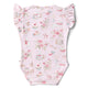 Alice’s Tea Party Short Sleeve Organic Bodysuit - Thumbnail 4