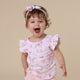 Alice’s Tea Party Organic T-Shirt with Frill - Thumbnail 1