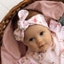 Alices Tea Party Organic Topknot | Snuggle Hunny