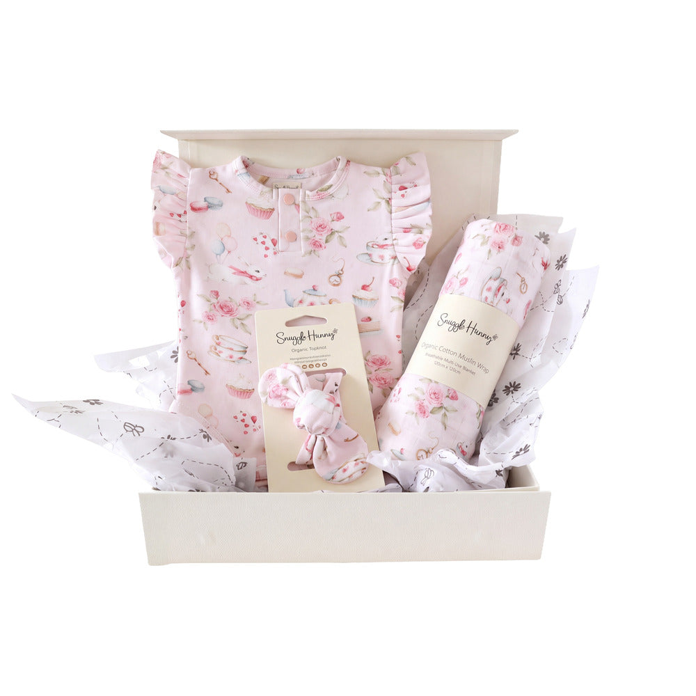 Classic Newborn Gift Hamper - Alice's Tea Party - View 1