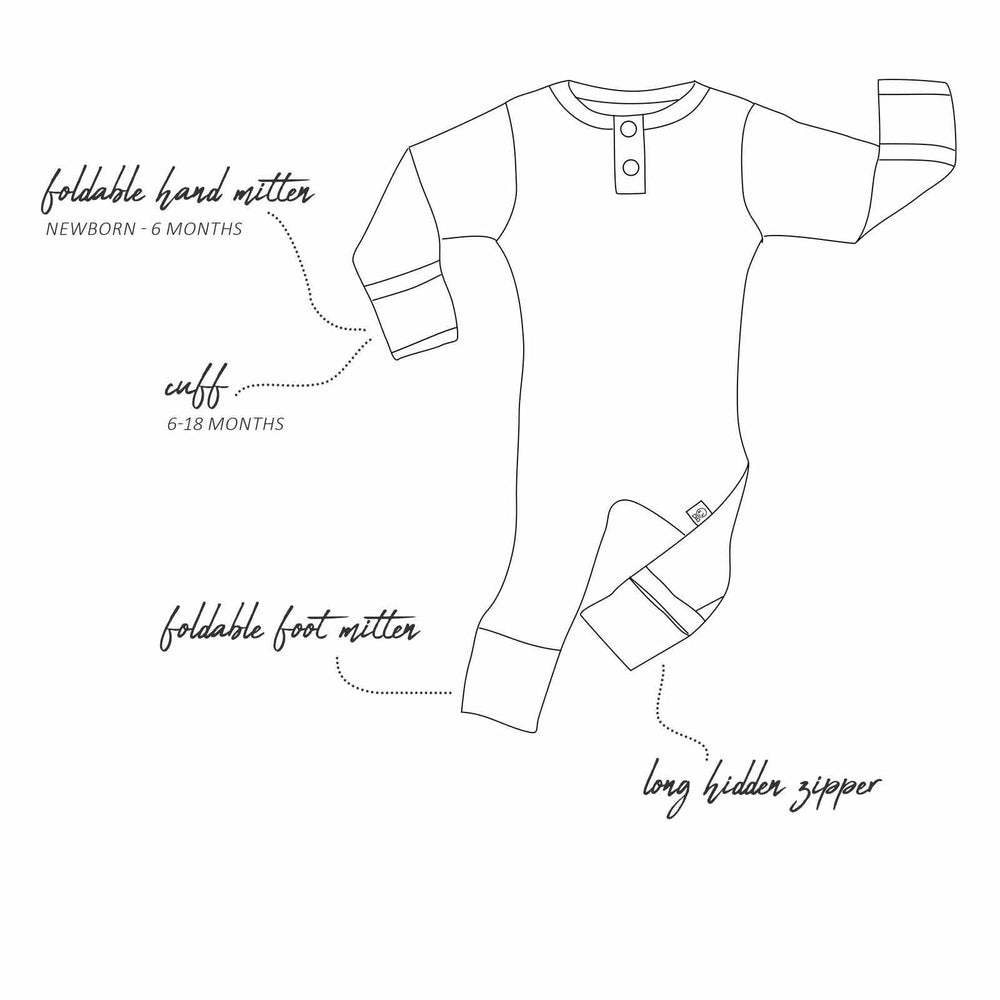 Australiana Organic Baby Growsuit | Snuggle Hunny