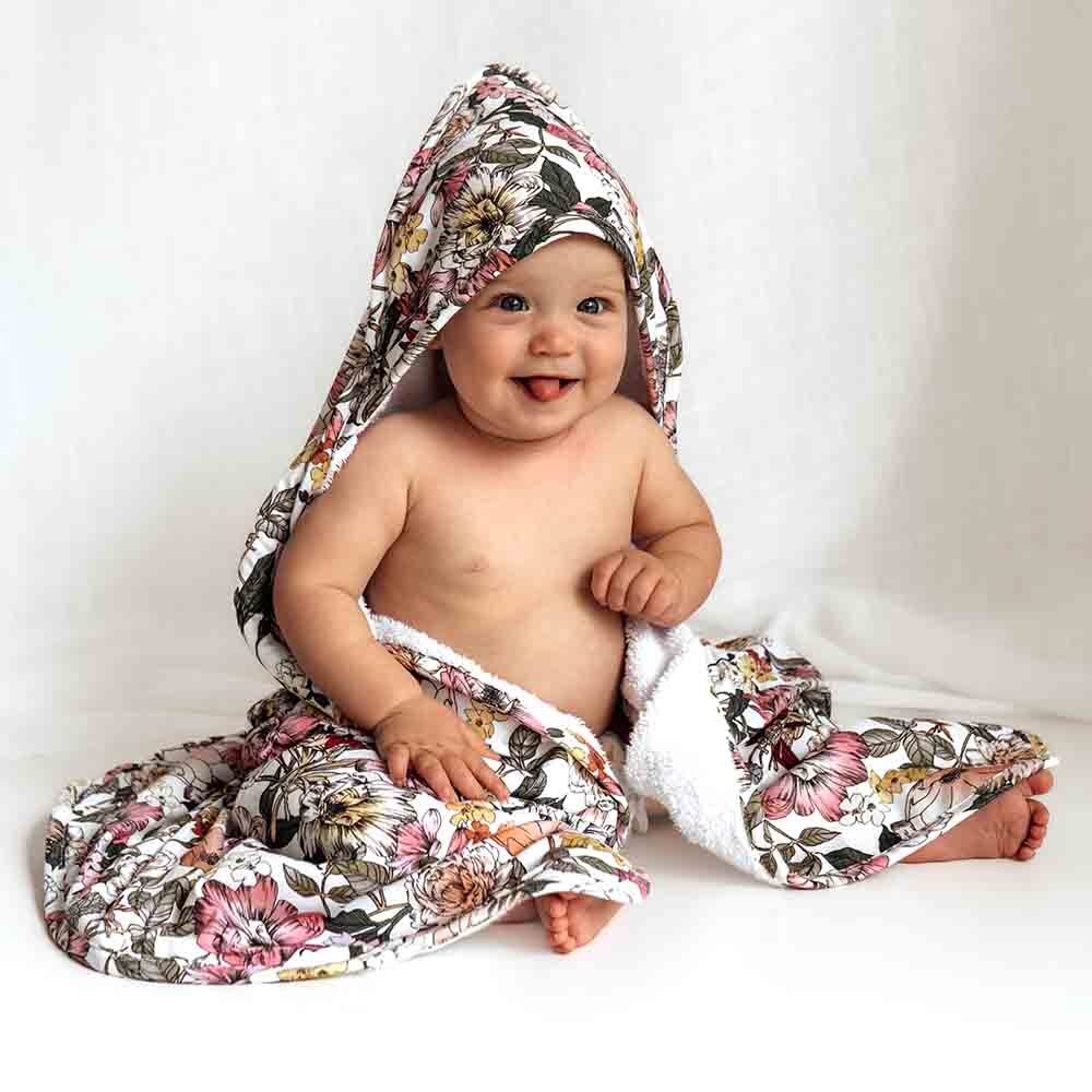 Australiana Organic Hooded Baby Towel - View 1