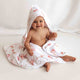 Ballerina Organic Baby Towel & Wash Cloth Set - Thumbnail 2