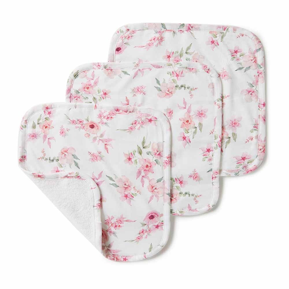 Camille Organic Baby Towel & Wash Cloth Set - View 6