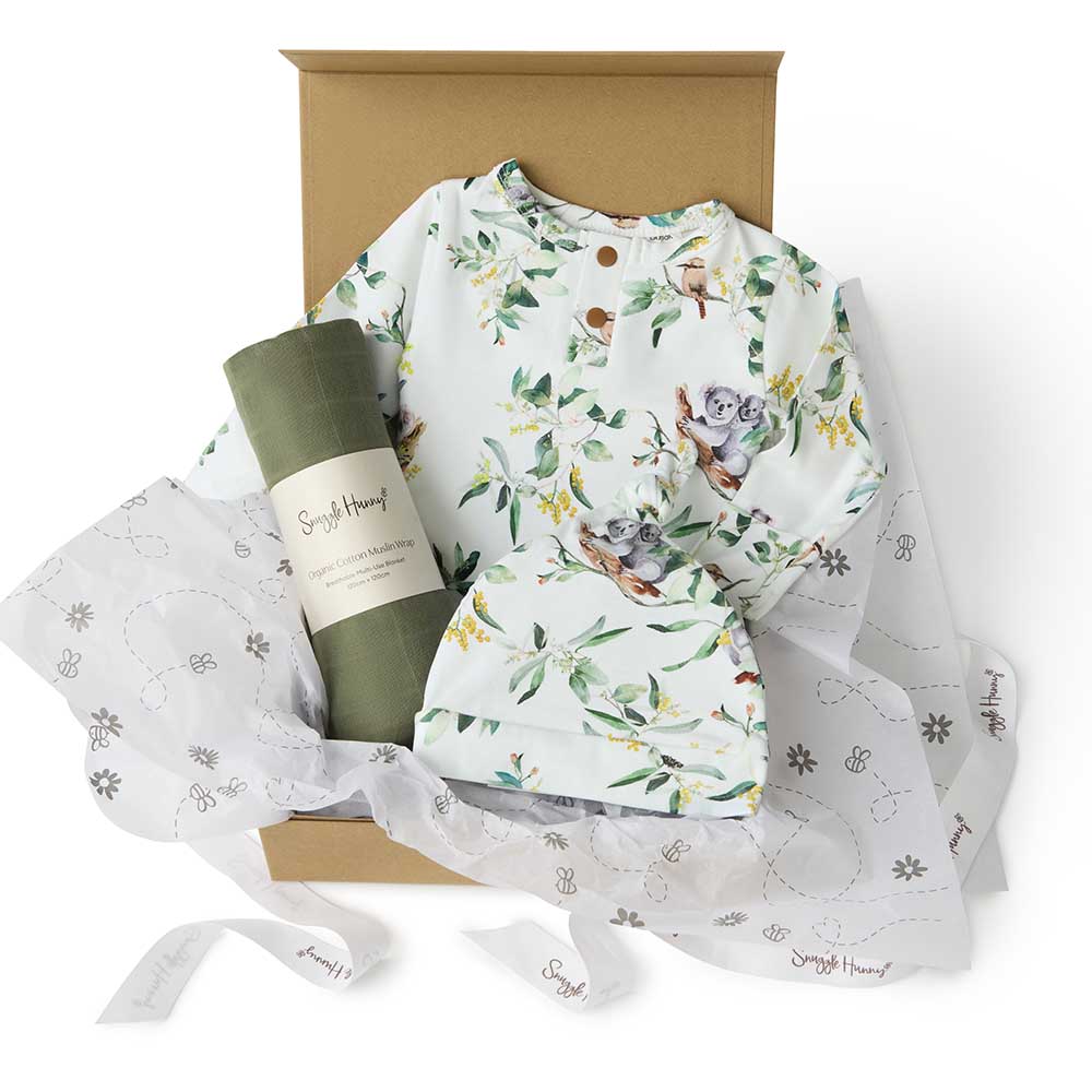 Classic Newborn Gift Hamper - Eucalypt - View 1