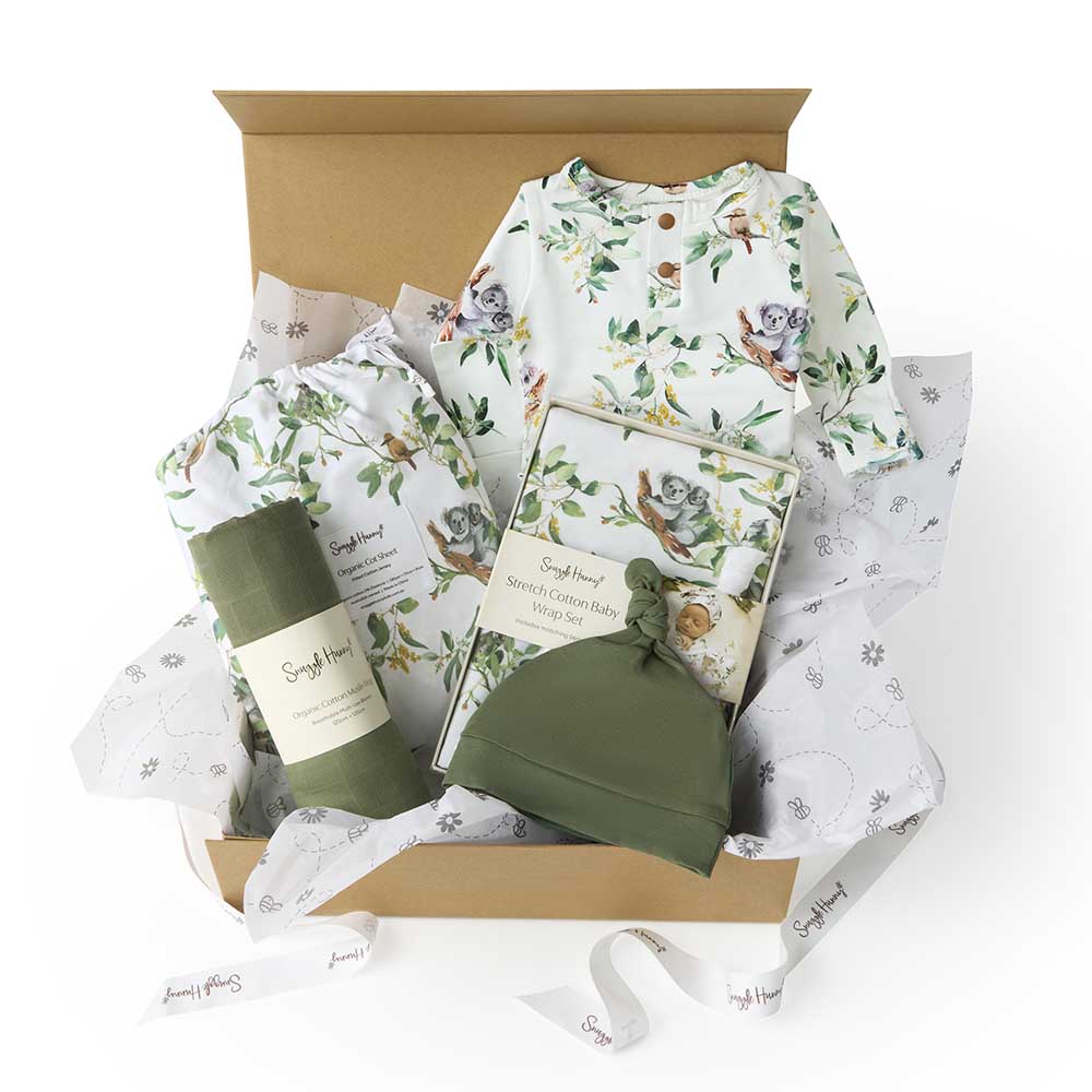 Deluxe Newborn Gift Hamper - Eucalypt - View 1