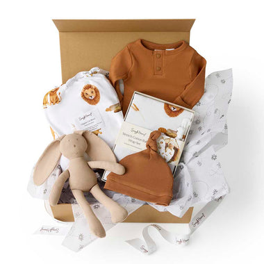 Baby Gift Sets - Deluxe Newborn Gift Hamper - Lion