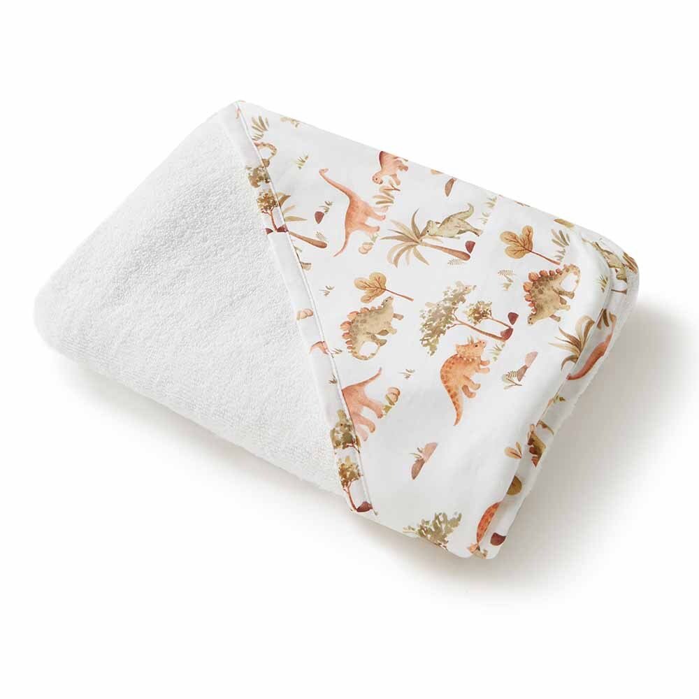 Dino Organic Baby Towel & Wash Cloth Set - View 5